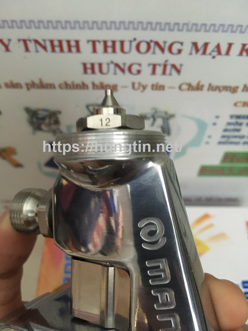 Súng phun sơn tự động Đài Loan Manoli WA-200-122P (1.2mm)